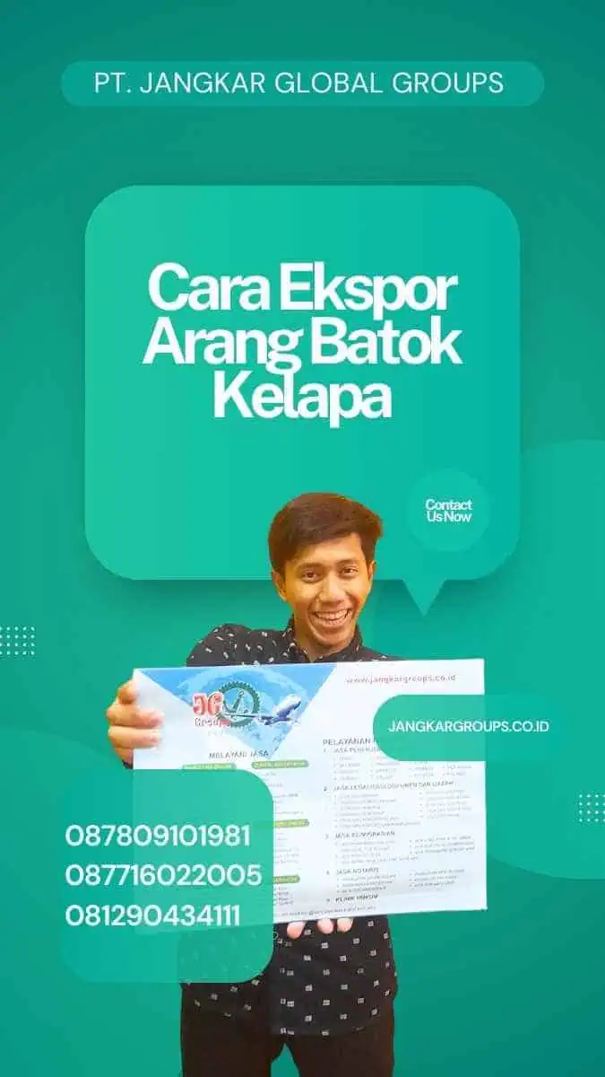 Cara Ekspor Arang Batok Kelapa