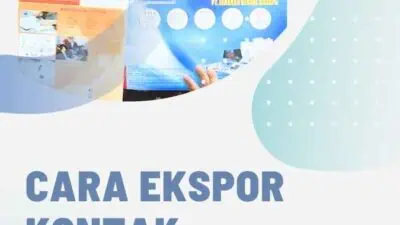 Cara Ekspor Kontak Gmail