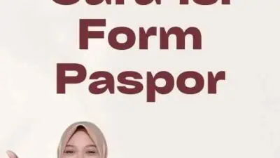 Cara Isi Form Paspor