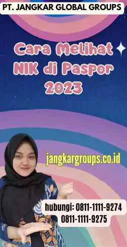 Cara Melihat NIK di Paspor 2023