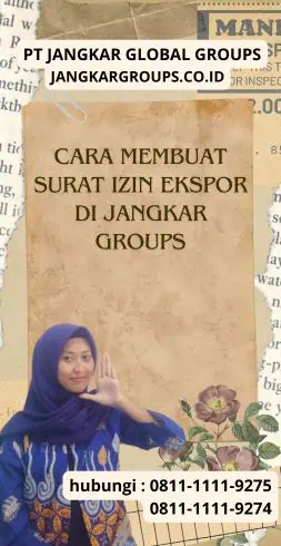 Cara Membuat Surat Izin Ekspor di Jangkar Groups