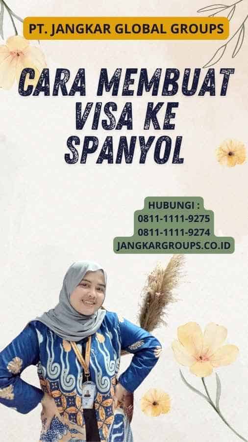 Cara Membuat Visa Ke Spanyol