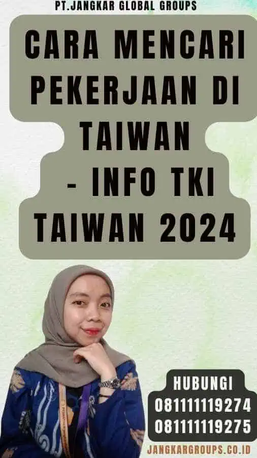 Cara Mencari Pekerjaan di Taiwan - Info TKI Taiwan 2024