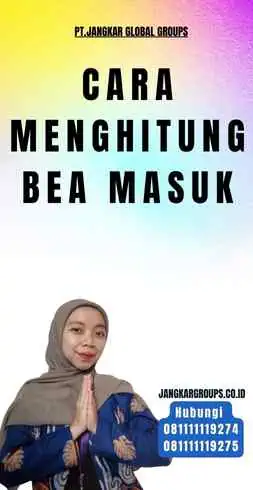 Cara Menghitung Bea Masuk