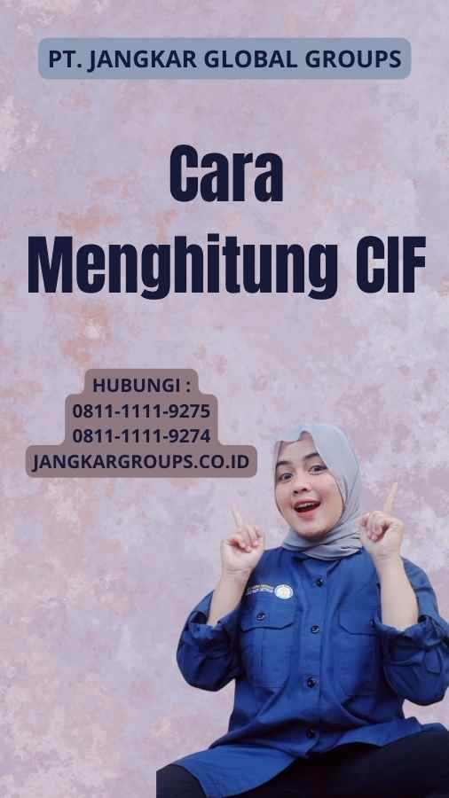 Cara Menghitung CIF