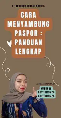 Cara Menyambung Paspor Panduan Lengkap