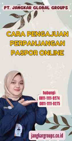 Cara Pengajuan Perpanjangan Paspor Online