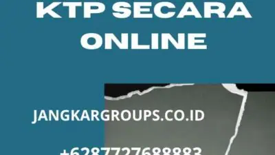 Cara Perbarui KTP Secara Online