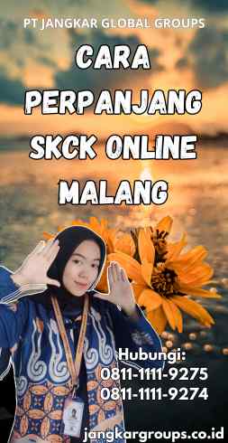 Cara Perpanjang SKCK Online Malang