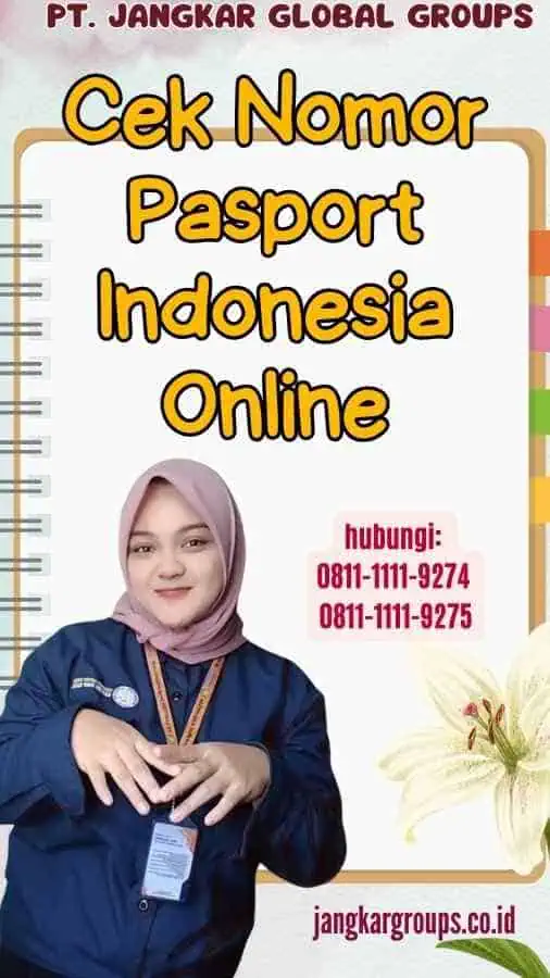 Cek Nomor Pasport Indonesia Online