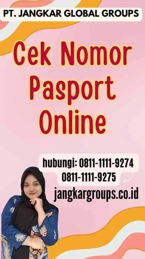 Cek Nomor Pasport Online