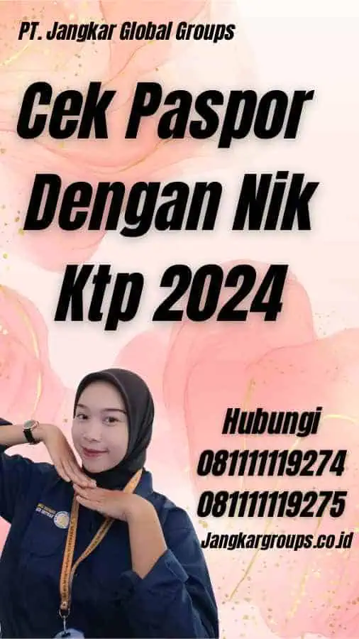 Cek Paspor Dengan Nik Ktp 2024