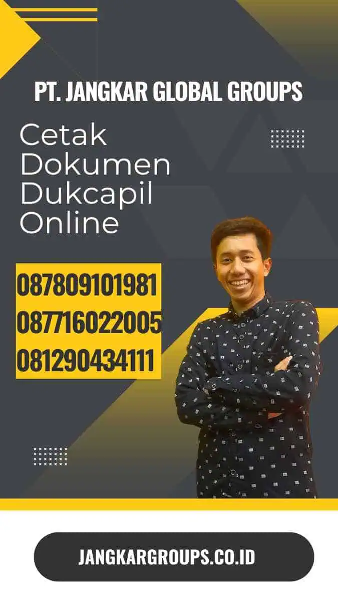 Cetak Dokumen Dukcapil Online