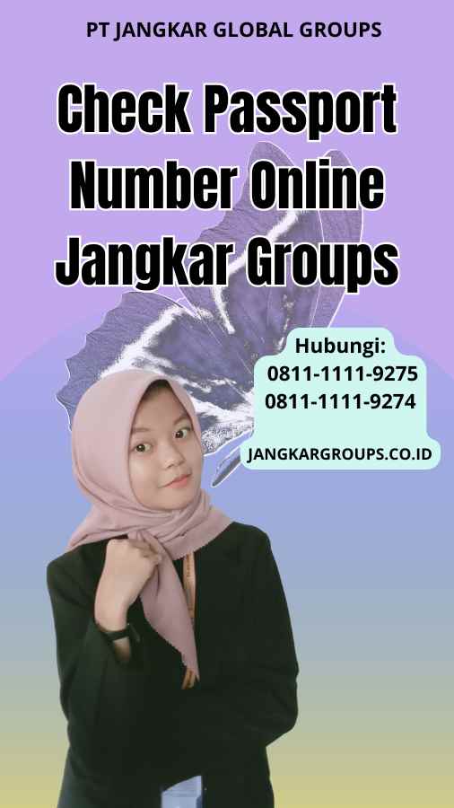 Cara Mengecek No Paspor Online Jangkar Groups