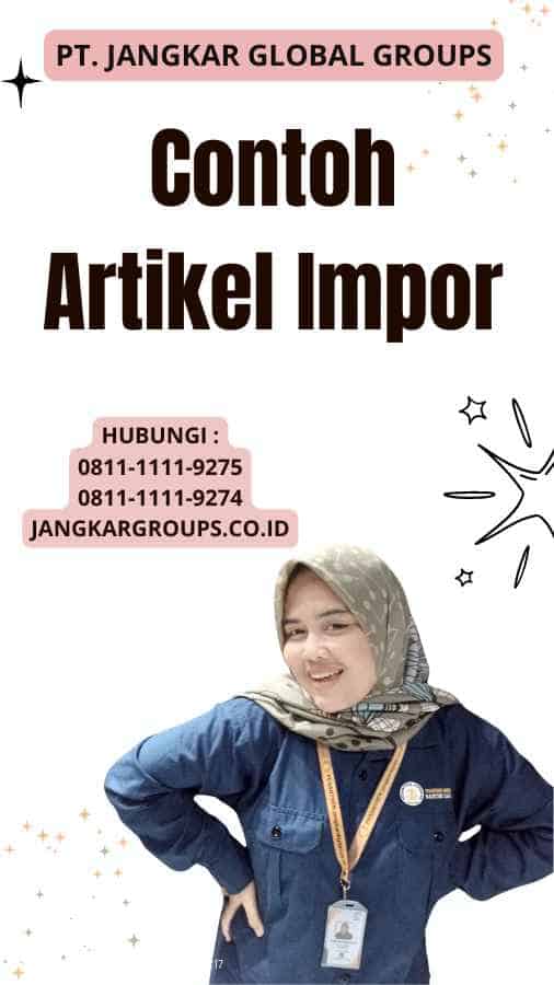 Contoh Artikel Impor