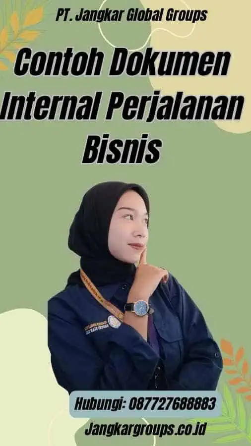 Contoh Dokumen Internal Perjalanan Bisnis