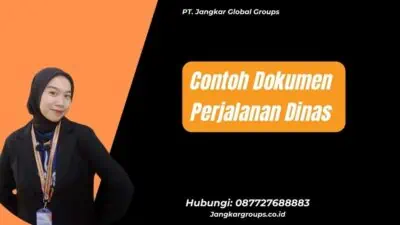 Contoh Dokumen Perjalanan Dinas