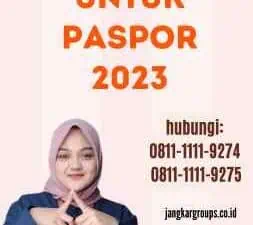 Contoh Foto Untuk Paspor 2023