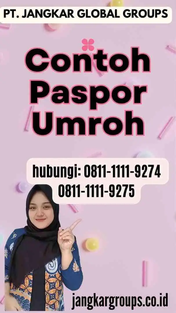 Contoh Paspor Umroh