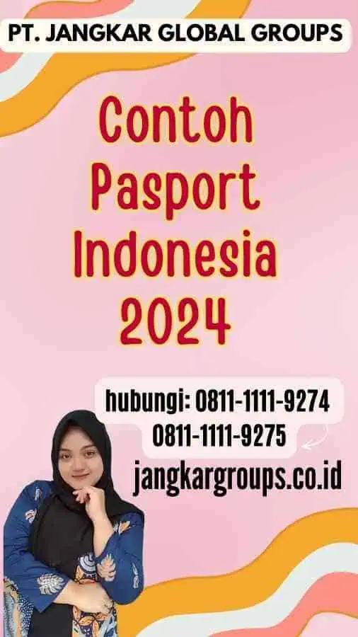 Contoh Pasport Indonesia 2024