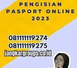 Contoh Pengisian Pasport Online 2023