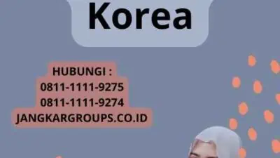 Contoh SKK Untuk Visa di Korea