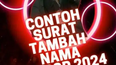 Contoh Surat Tambah Nama Paspor 2024