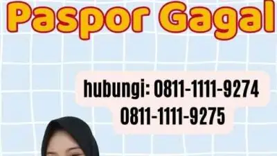 Daftar Antrian Paspor Gagal