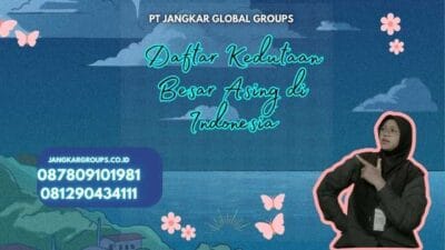 Daftar Kedutaan Besar Asing di Indonesia