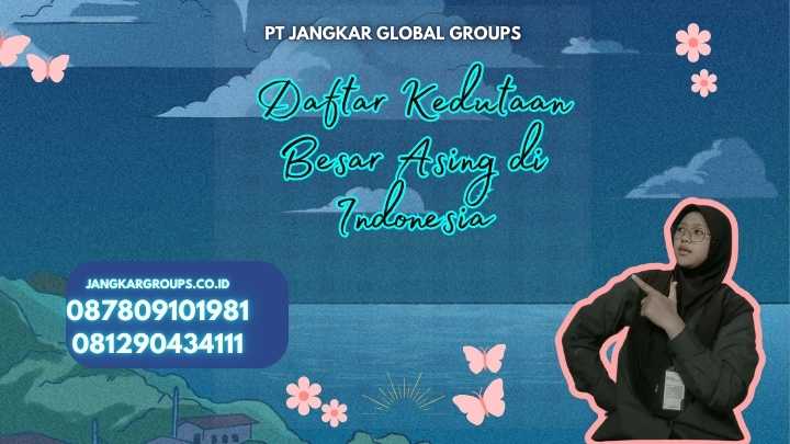 Daftar Kedutaan Besar Asing di Indonesia