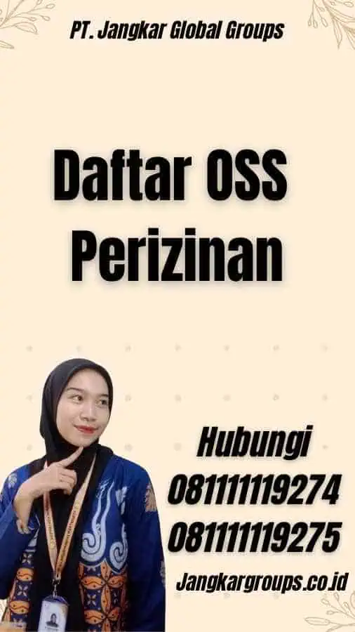 Daftar OSS Perizinan