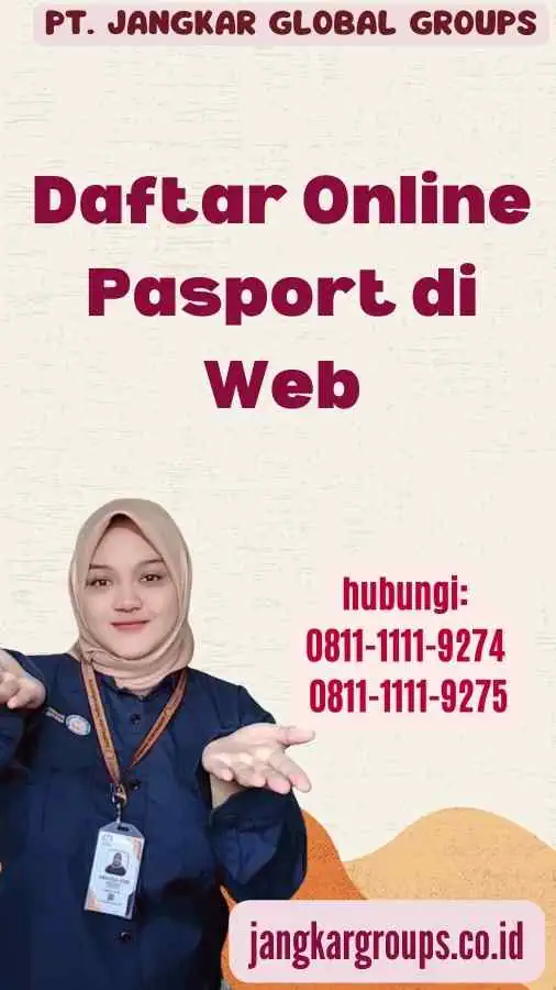 Daftar Online Pasport di Web