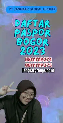 Daftar Paspor Bogor 2023