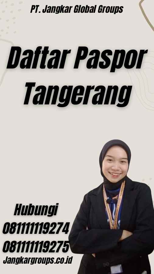 Daftar Paspor Tangerang