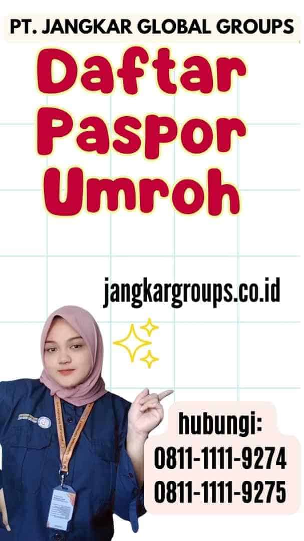 Daftar Paspor Umroh