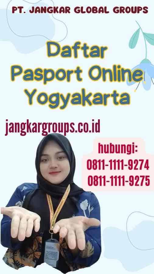 Daftar Pasport Online Yogyakarta
