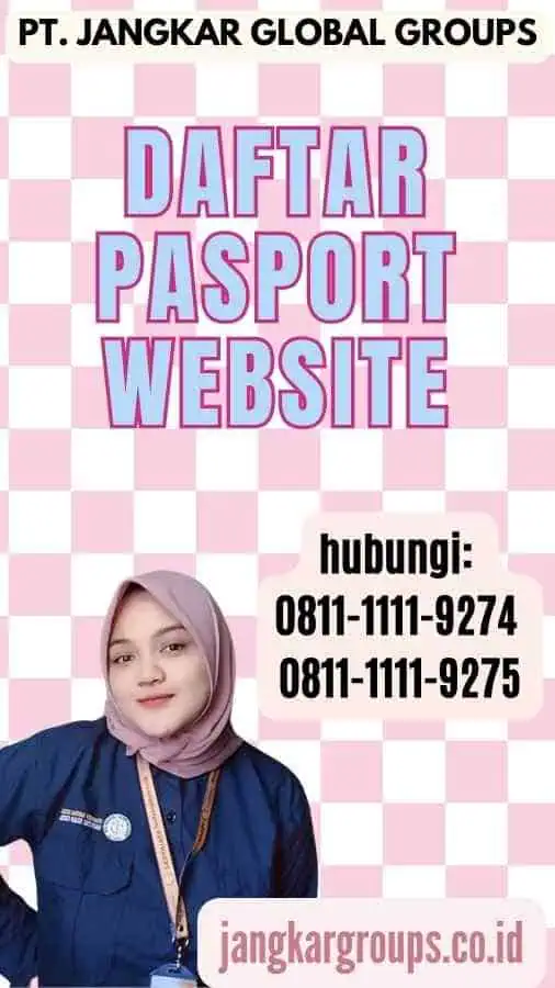 Daftar Pasport Website