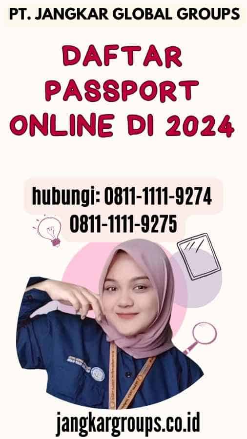 Daftar Passport Online di 2024