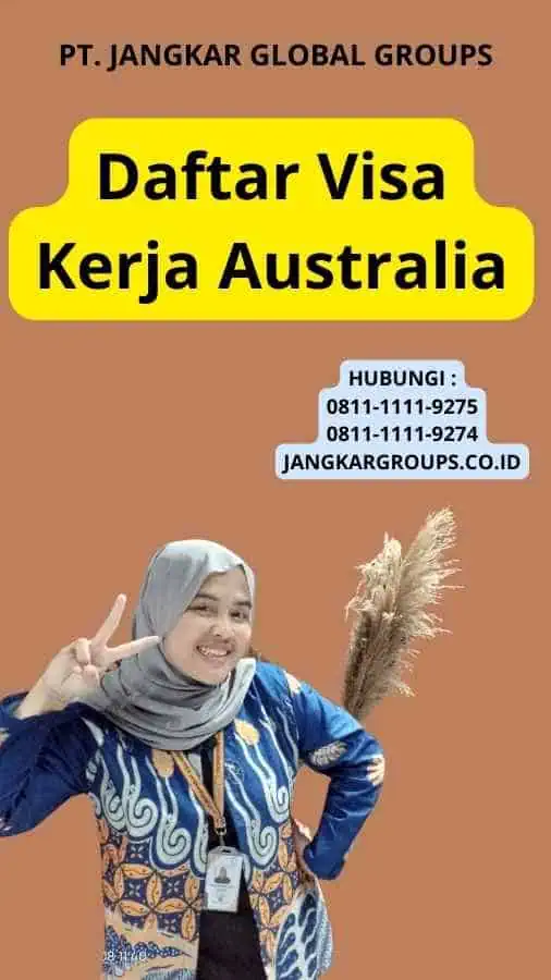 Daftar Visa Kerja Australia