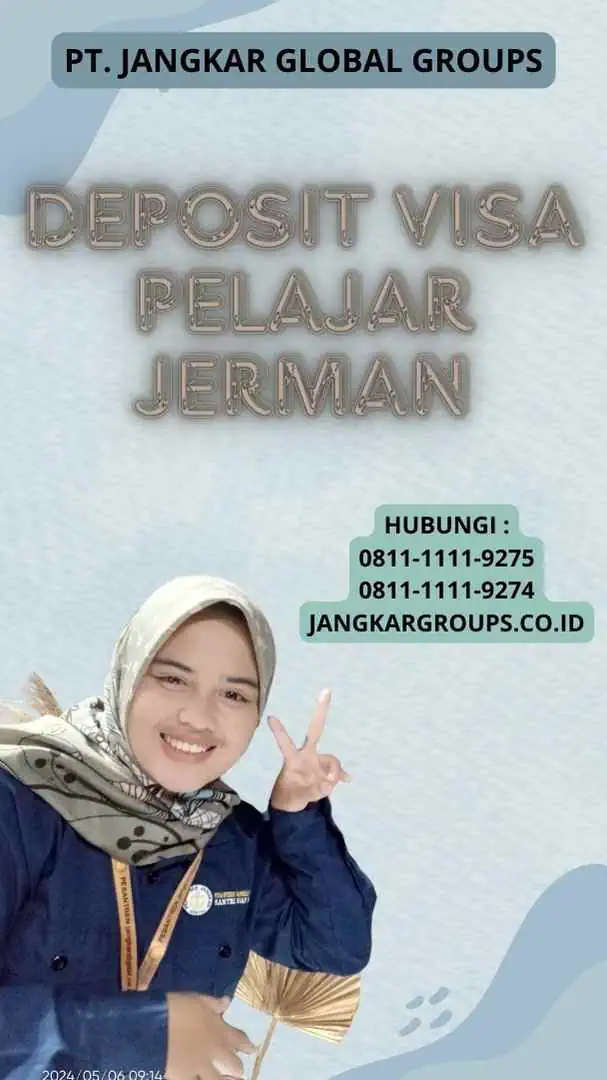 Deposit Visa Pelajar Jerman