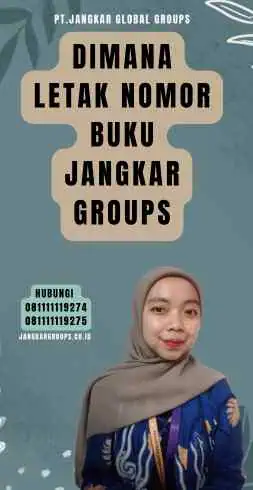 Dimana Letak Nomor Buku Jangkar Groups