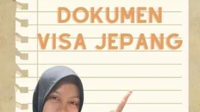 Persyaratan Dokumen Visa Jepang