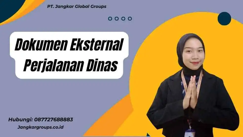 Dokumen Eksternal Perjalanan Dinas