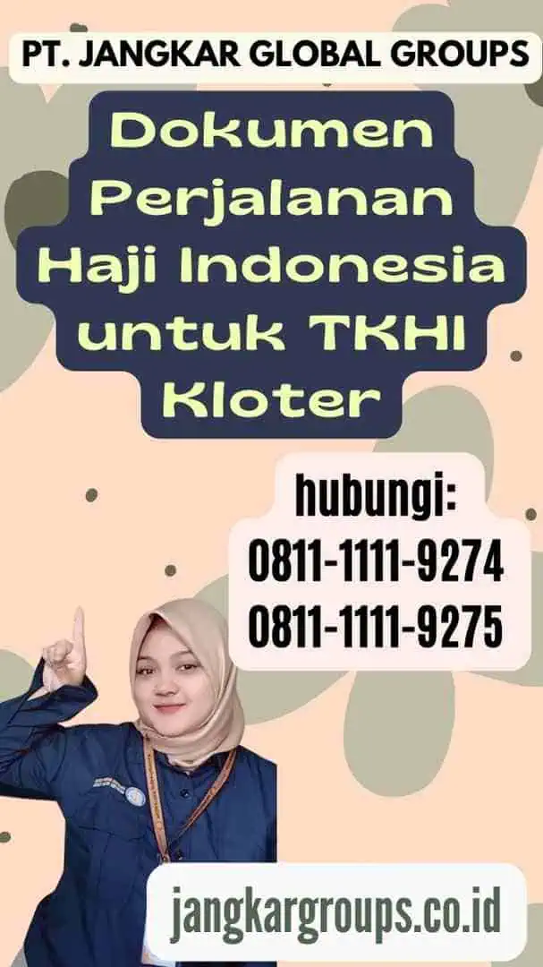 Dokumen Perjalanan Haji Indonesia untuk TKHI Kloter