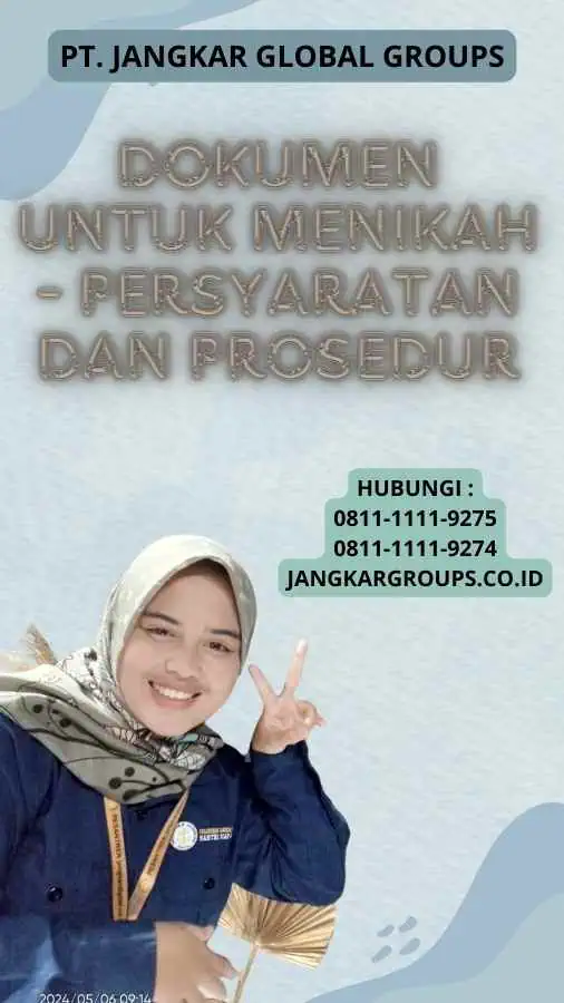 Dokumen Untuk Menikah - Persyaratan dan Prosedur