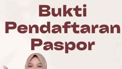 Download Bukti Pendaftaran Paspor