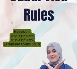 Dubai Visa Rules