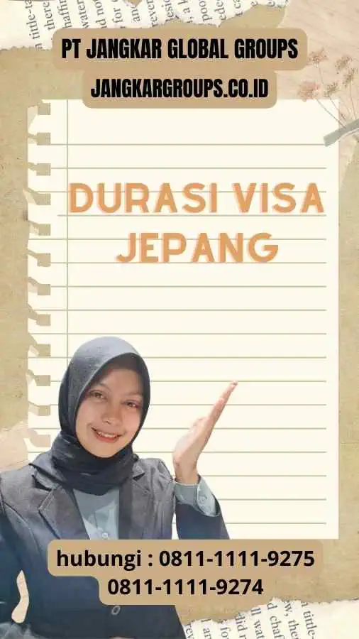 Durasi Visa Jepang