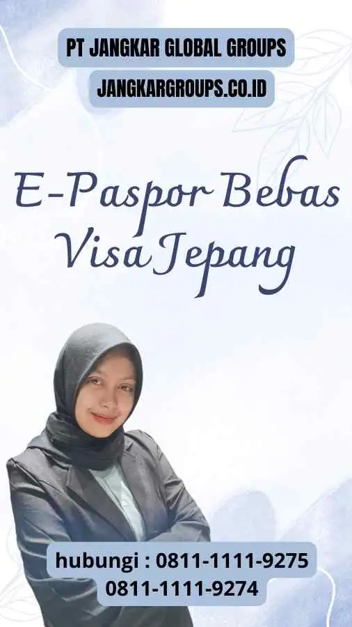 E-Paspor Bebas Visa Jepang