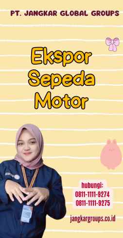 Ekspor Sepeda Motor